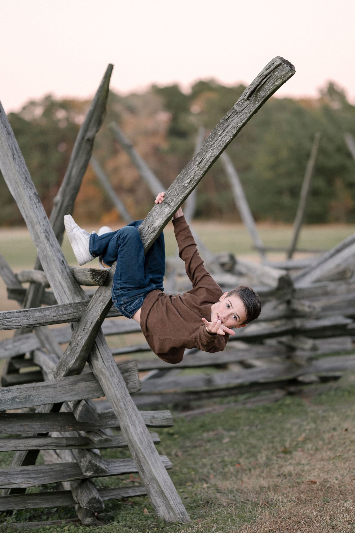 Pemberton state park in Maryland, family photo session places