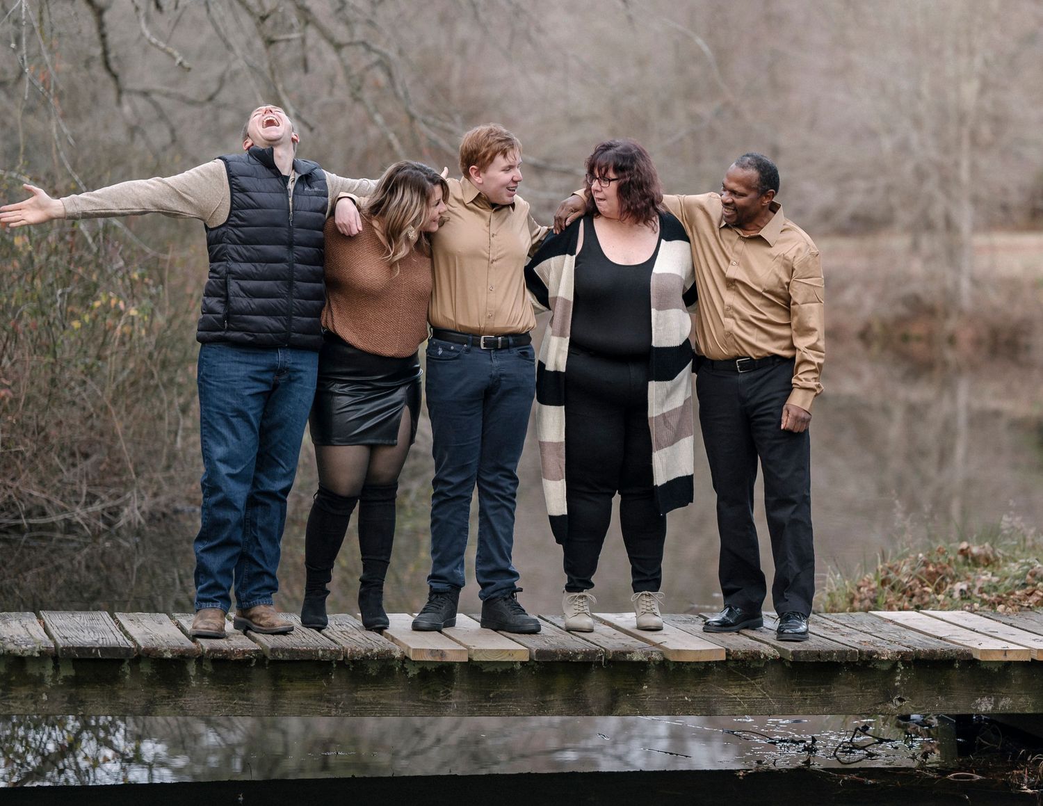 Pemberton state park in Maryland, family photo session places