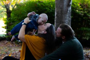couple photoshoot engagement Asheville Family Maternity