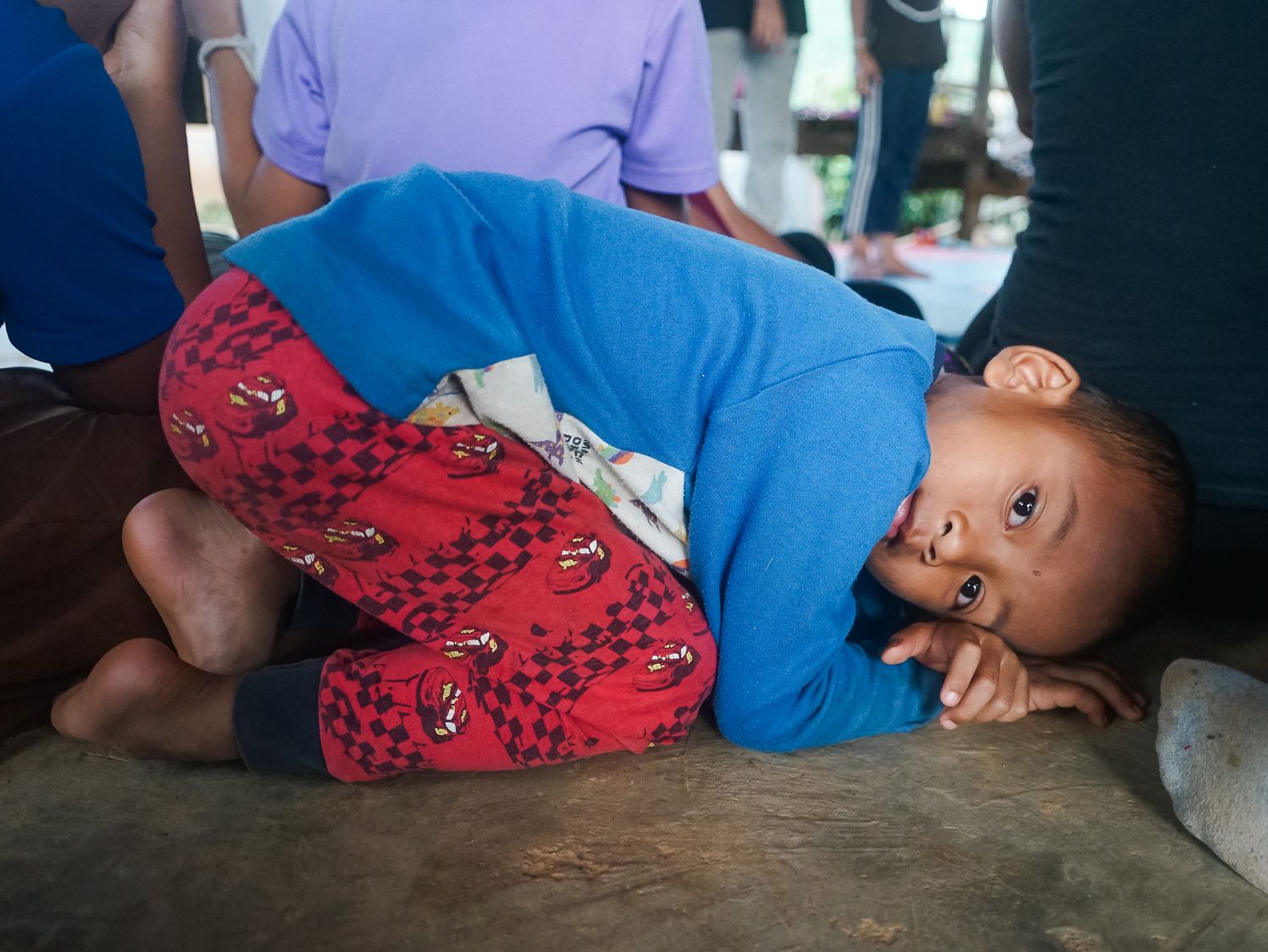 A little boy from a village in Chiang Mai Thailand, Photography.