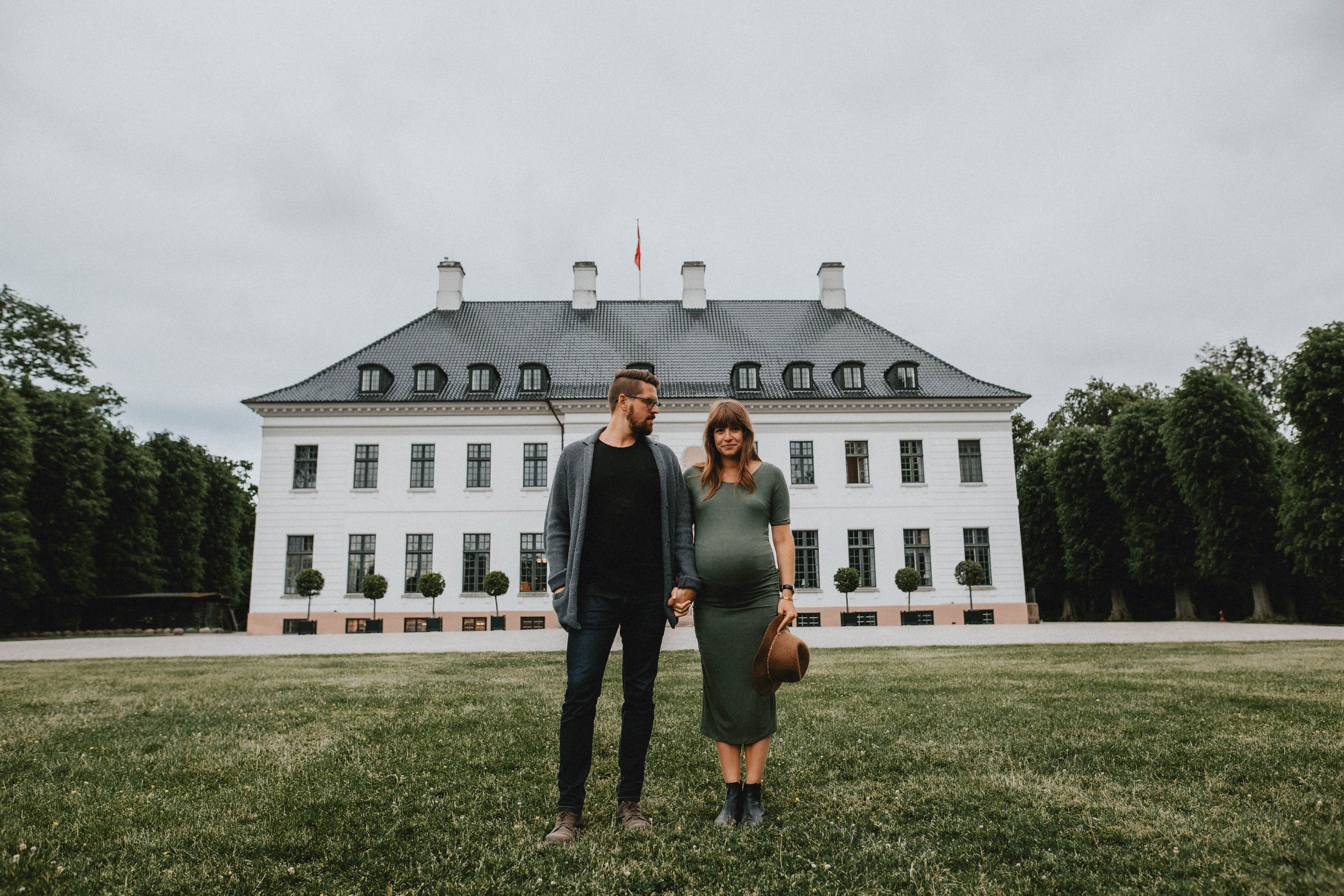 Outdoor couple session in Copenhagen, capturing natural light, connection, and romantic lifestyle moments.