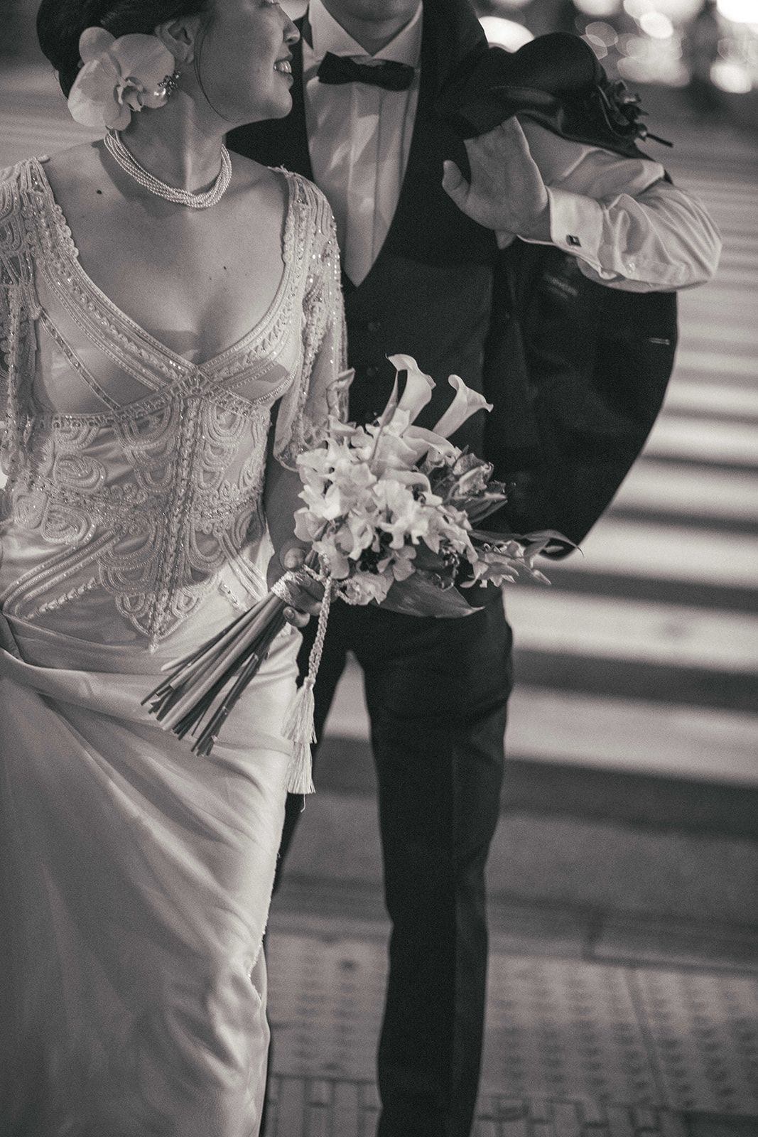 Wedding portraits in Tokyo, Japan