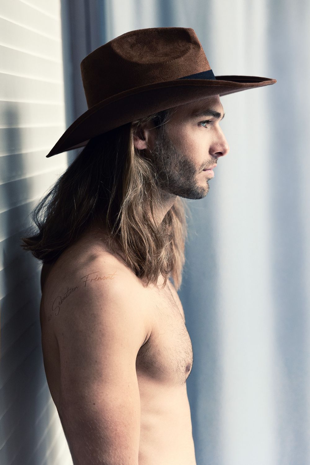 Sébastien Frémont - Portrait Photographer - Andy Prophete / Cow-Boy - Paris Studio