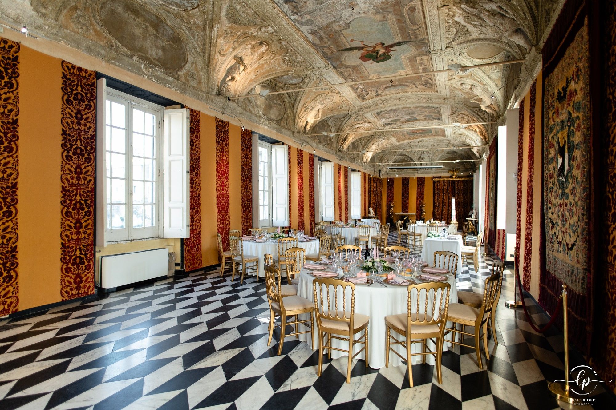 salone degli argenti a palazzo del principe genova