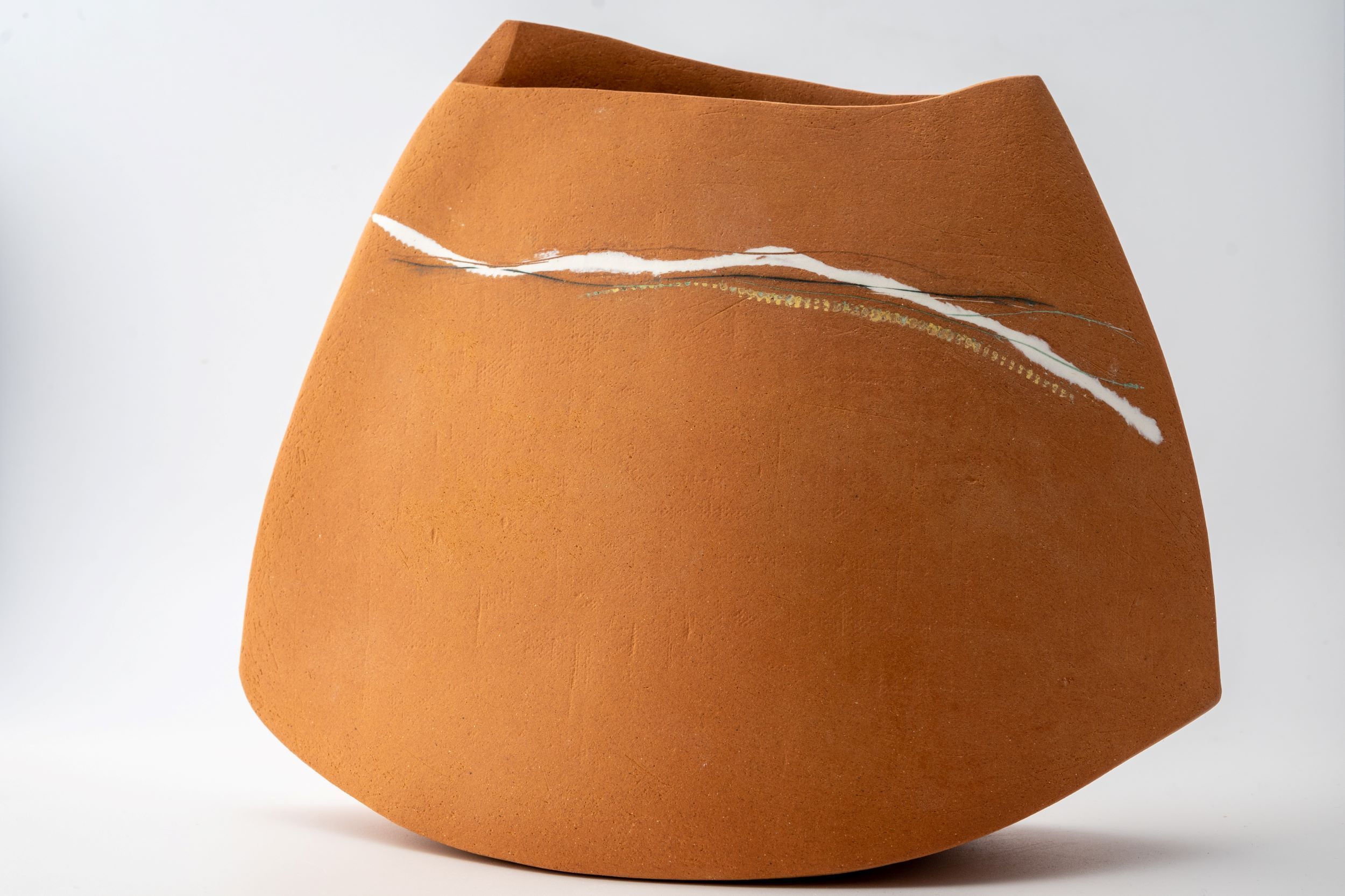 low fired native clay