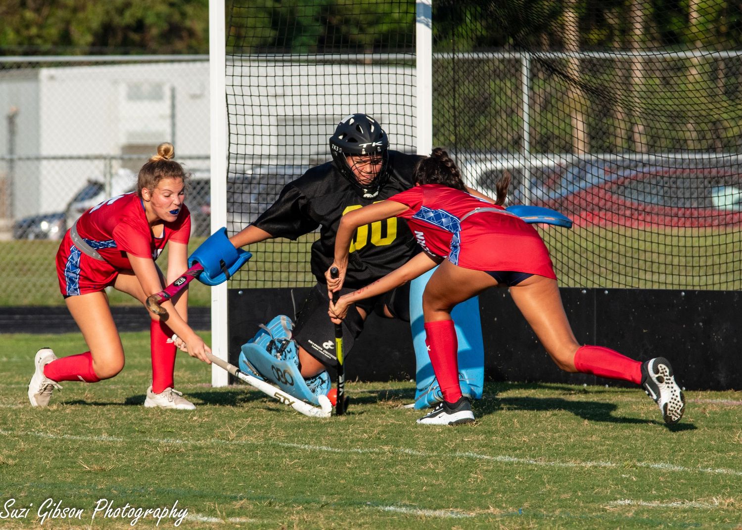 Field Hockey goalie save game action photo coverage maryland dmv suzi gibson photography