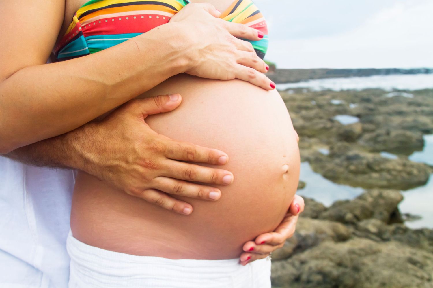 Maternity photographer in Hacienda Pinilla, Guanacaste