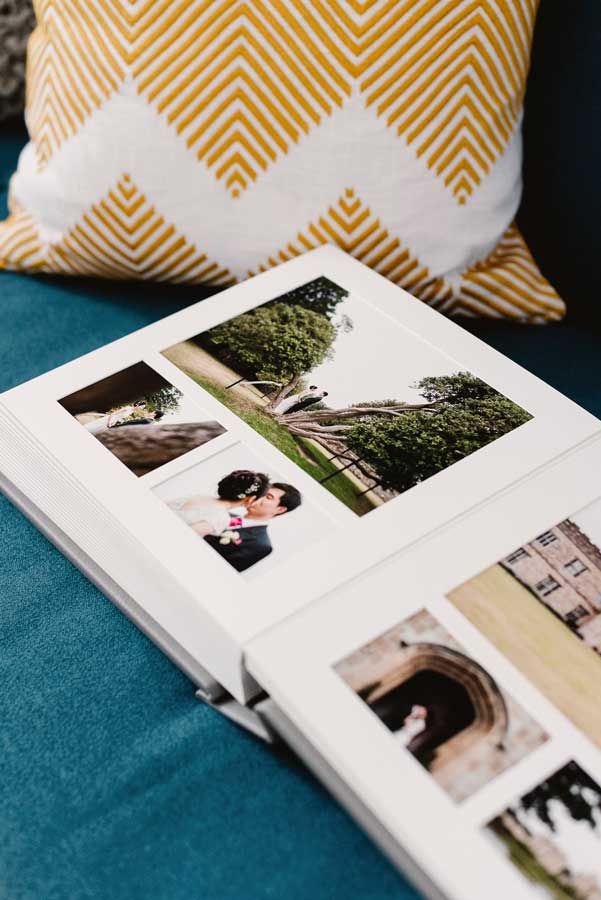 Inside of Wedding Album book by Folio Designs