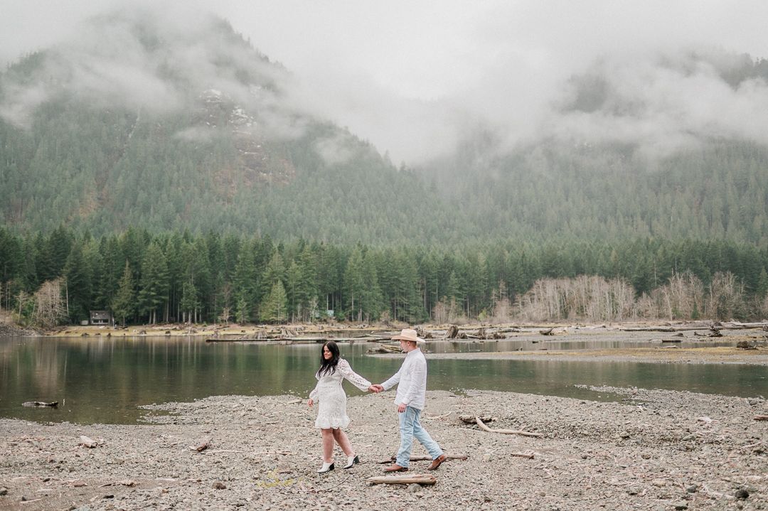 lake cushman engagement