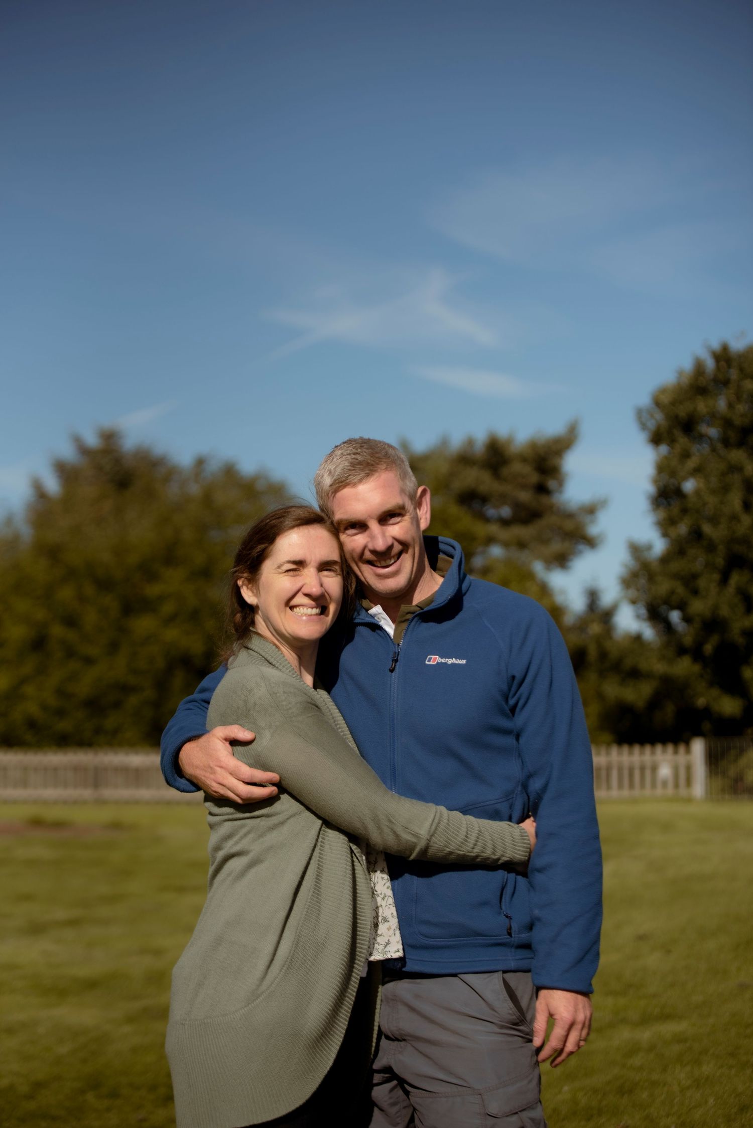 Mum and dad portrait