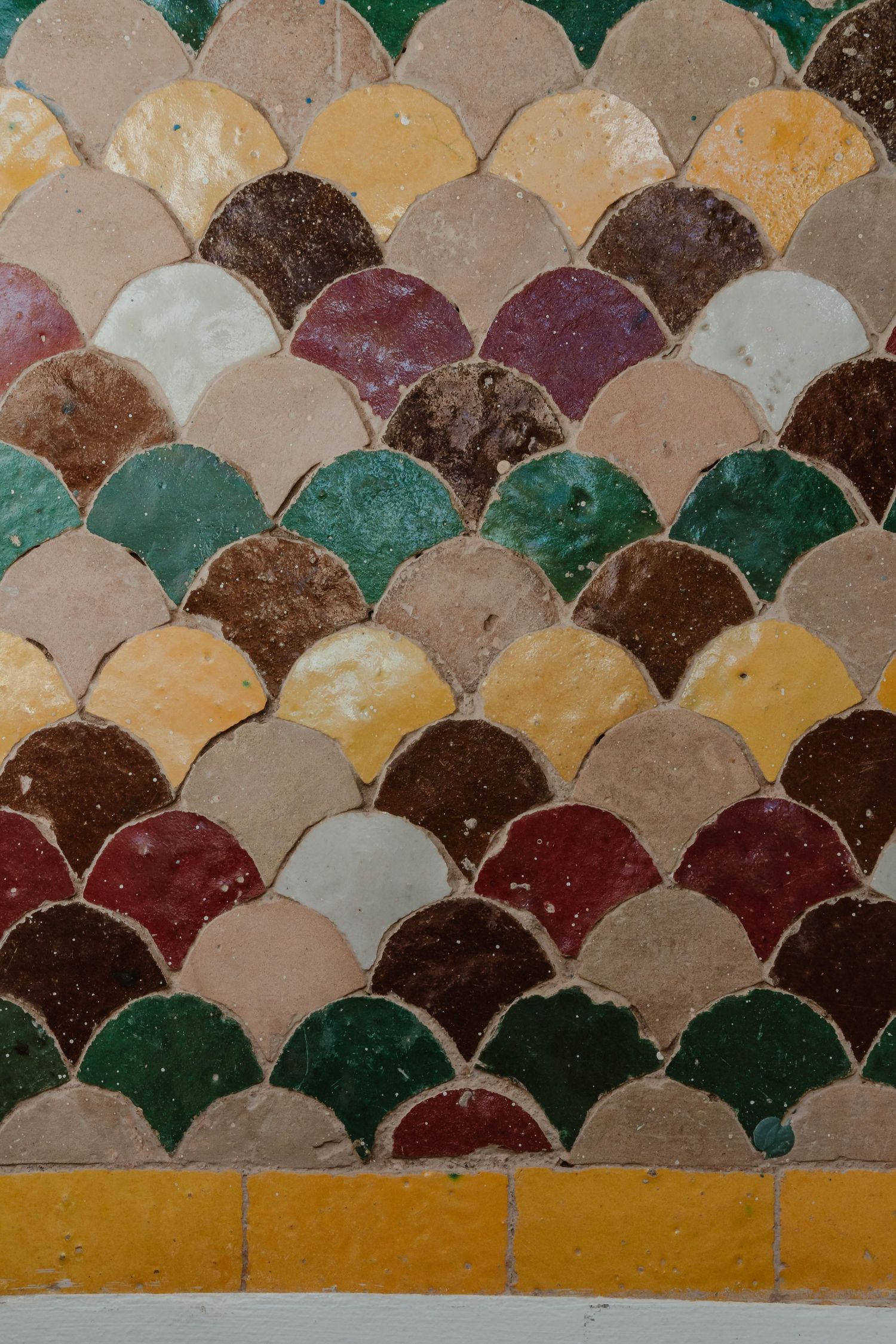 Zara Davis Wedding Photography Destination Elopement Marrakech Morocco Coloured Tiles