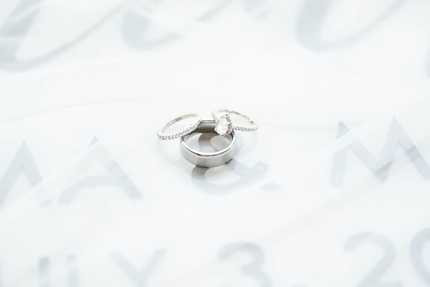 Wedding ring bridal details