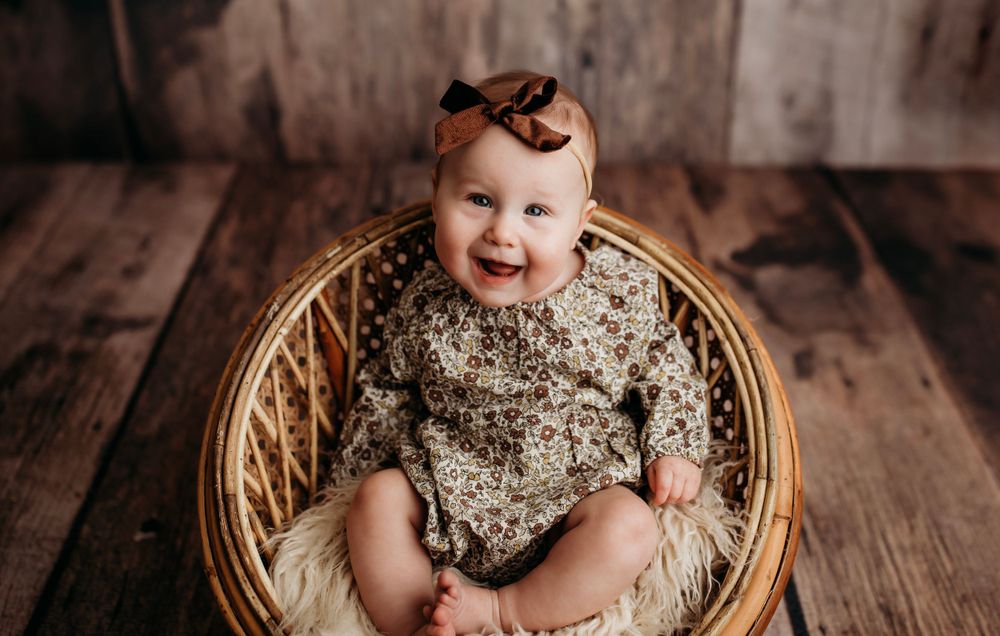 one year cake smash photographer evansville, indiana