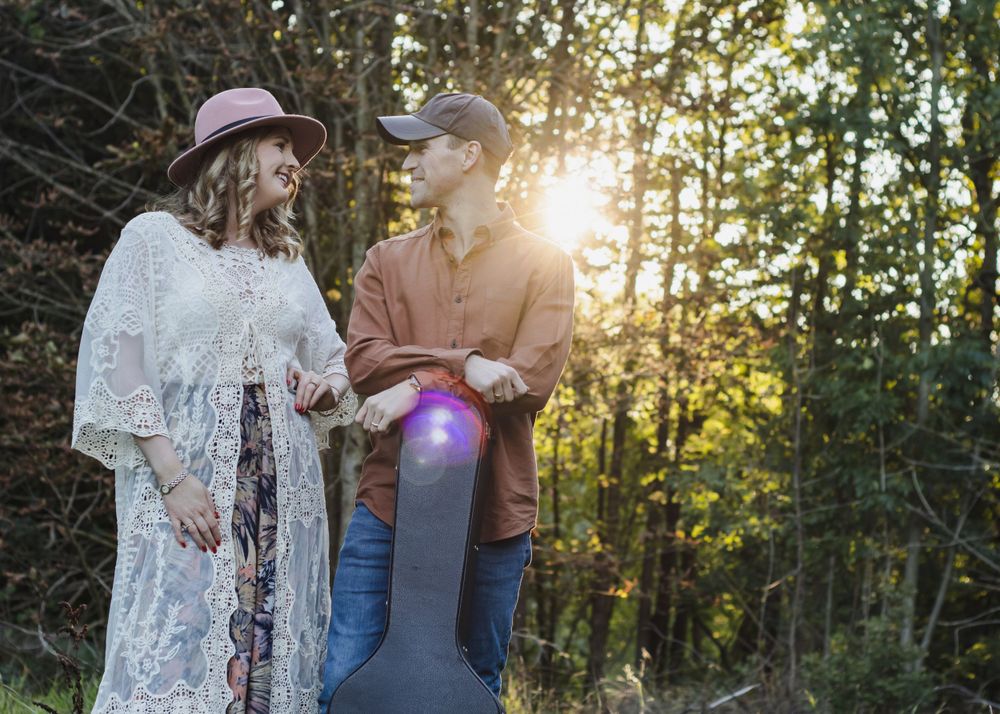 Birmingham music duo photoshoot