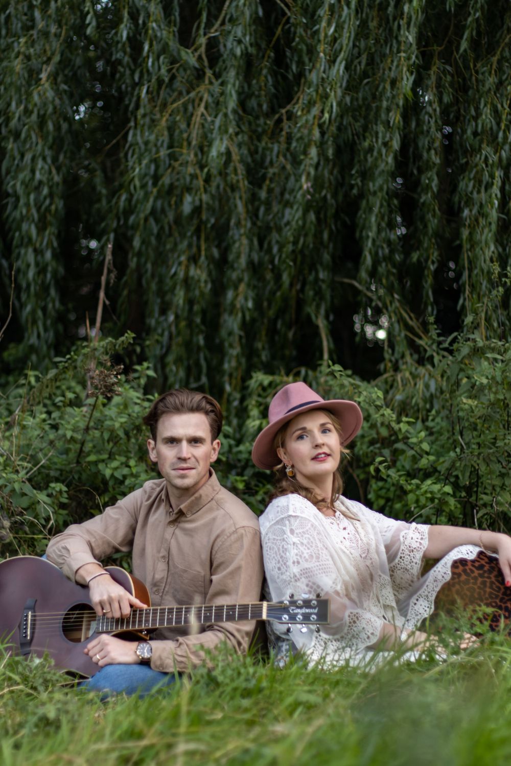 Birmingham music duo photo session