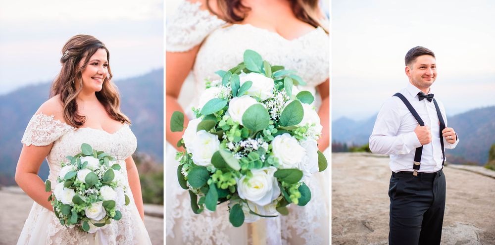 elopement wedding in sequoia national park california