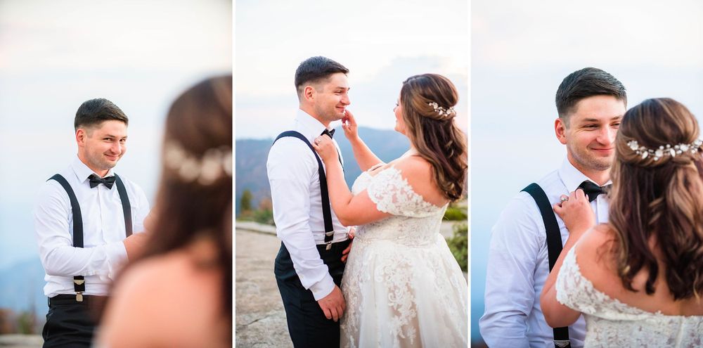 elopement wedding in sequoia national park california