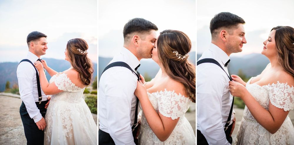elopement wedding in sequoia national park california