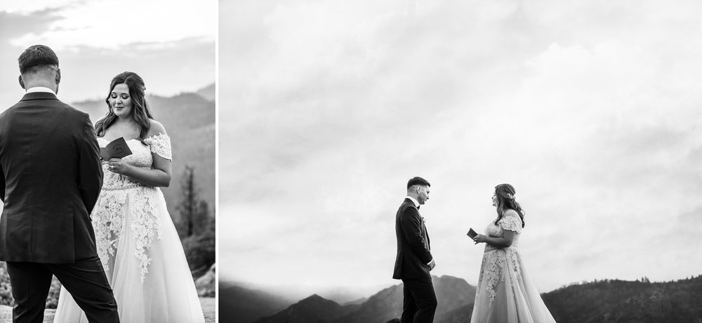 elopement wedding in sequoia national park california