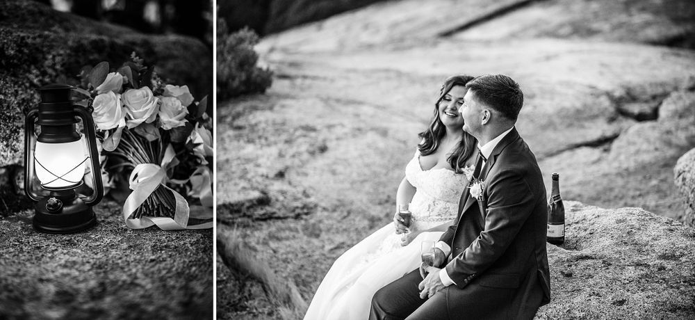 elopement wedding in sequoia national park california