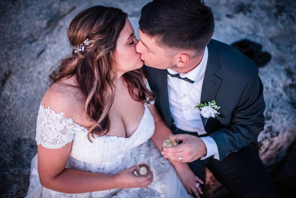 elopement wedding in sequoia national park california