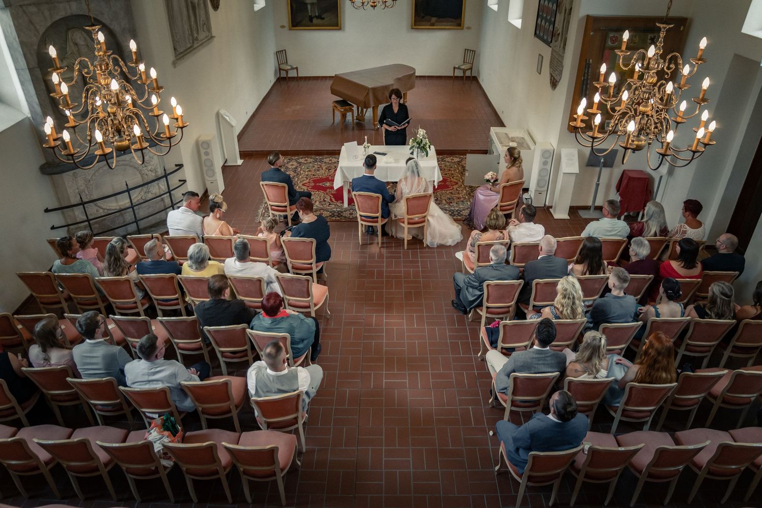 Hochzeitsbilder am SCHLOSSKIRCHE SCHÖNEICHE