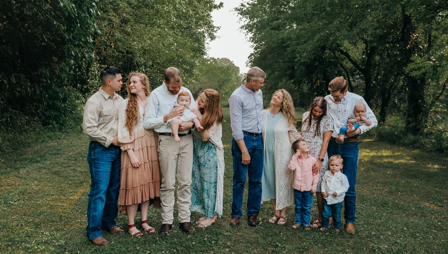 Large family photo.