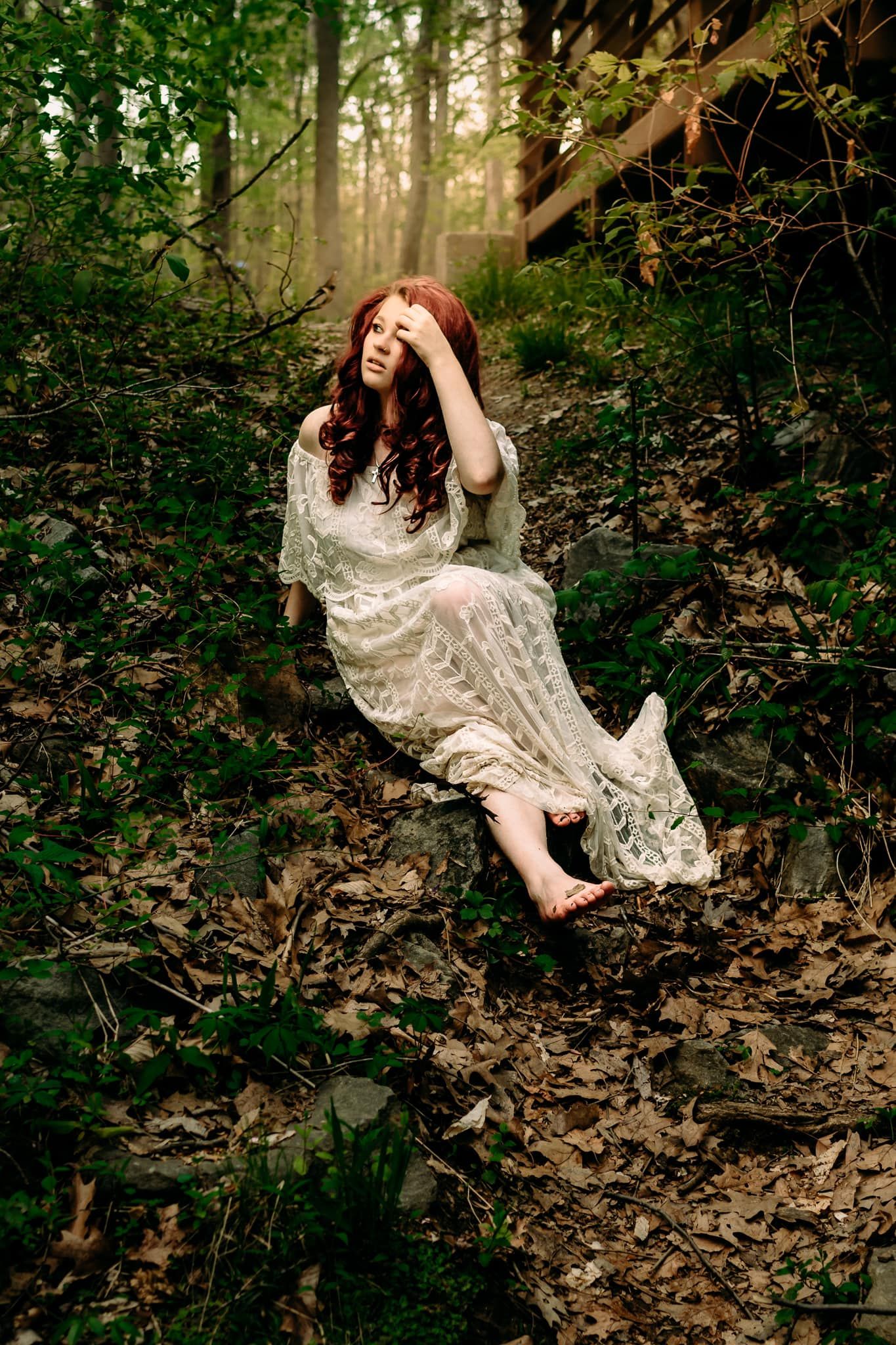 Enchanted Woodland Senior Photo