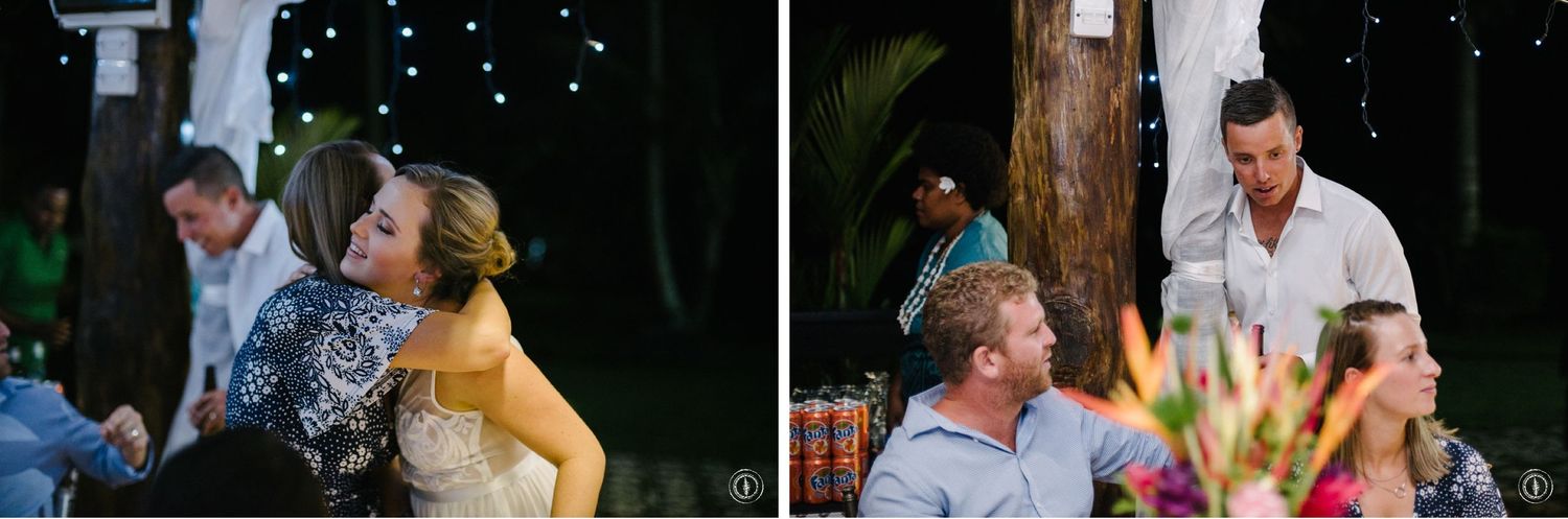 Collection of candid moments during evening wedding reception celebrations.