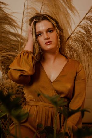 Creative beauty headshot Asheville NC portrait Katie Richard