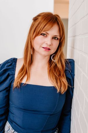 Creative beauty headshot Asheville NC portrait Katie Richard
