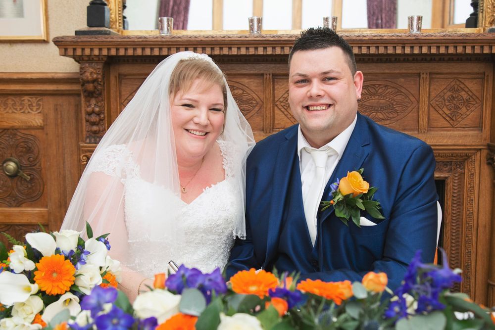 Wedding photographer at Shendish Manor Hotel