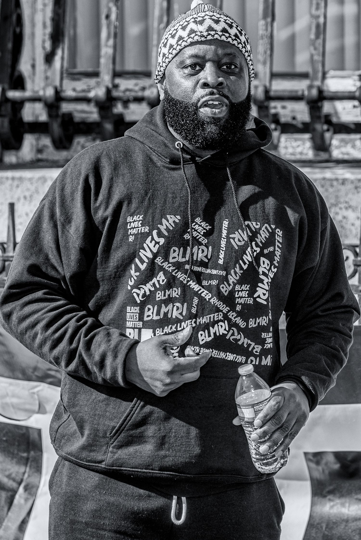 Gary Dantzler.  Black Lives Matter Rhode Island