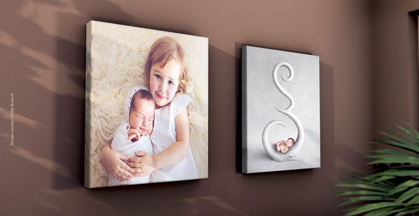 Canvas photographic wall art