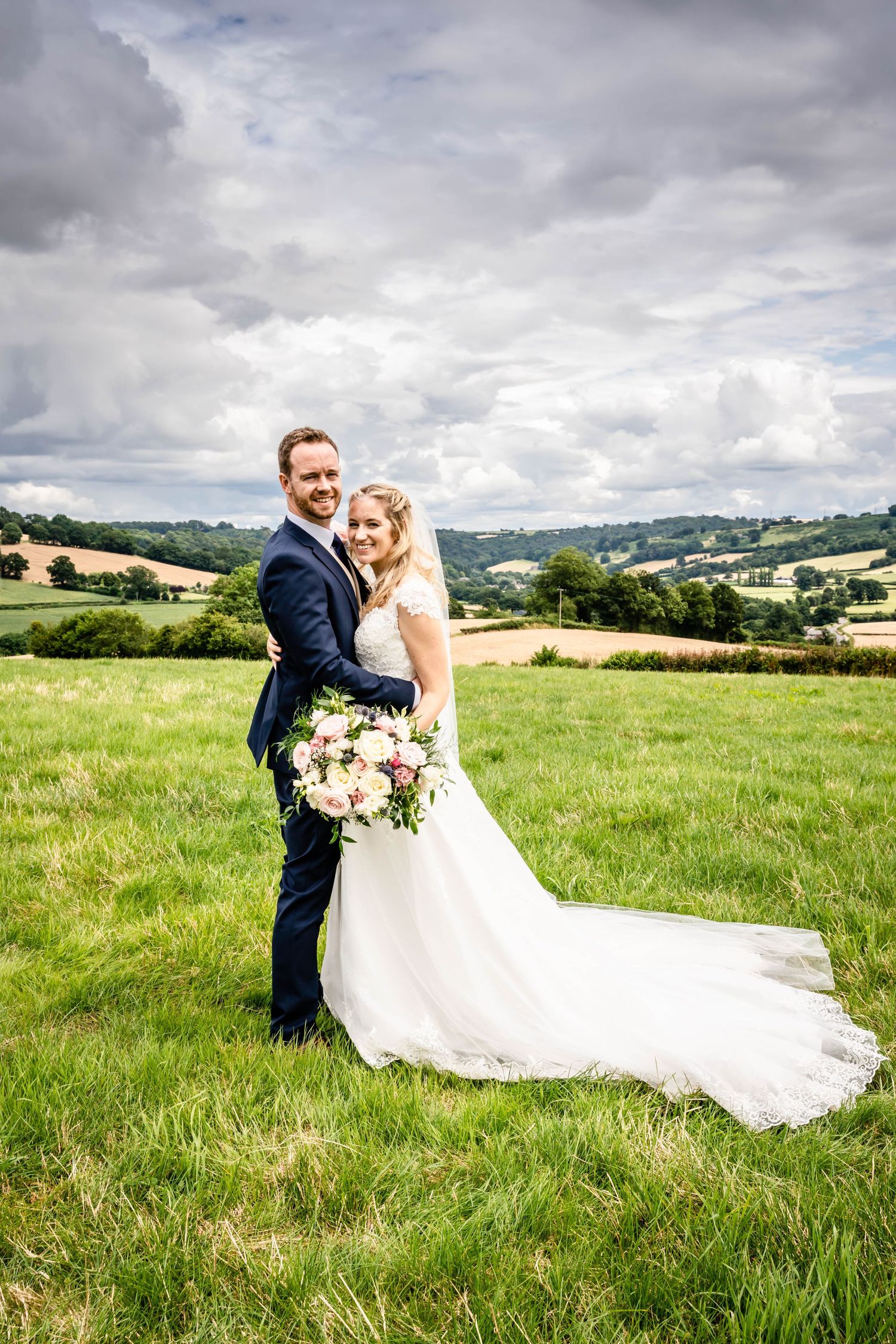 Zara Davis Wedding Photography Monmouthshire Wales Skenfrith farm abergavenny