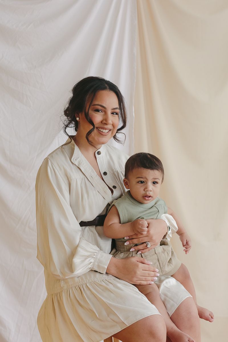 Radiant Mom with Her Baby Boy - Paula Ortiz NYC Family Session