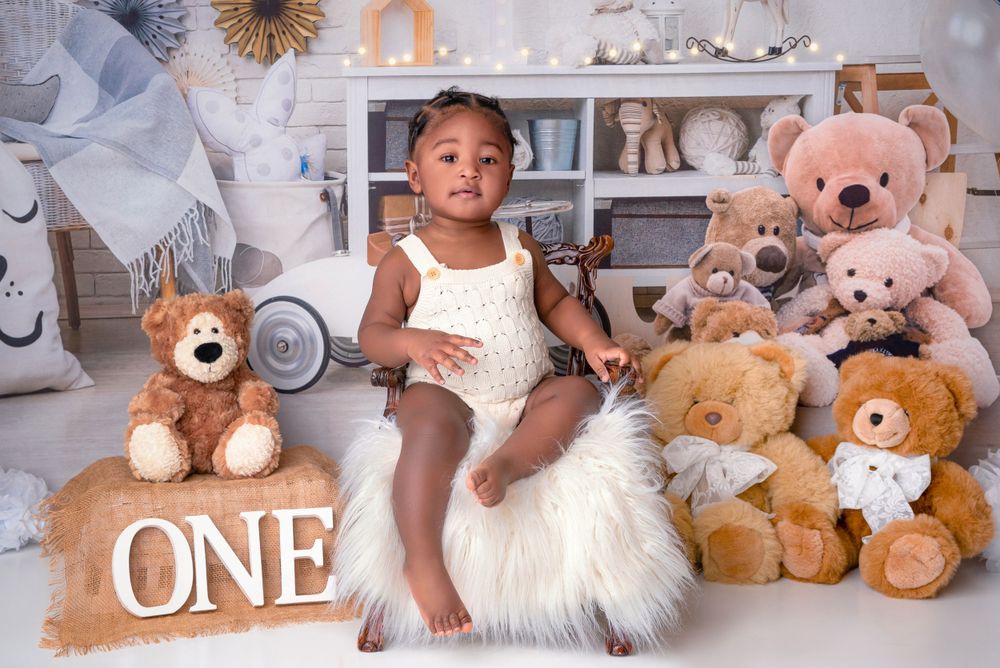 professional first birthday session photography West Bromwich