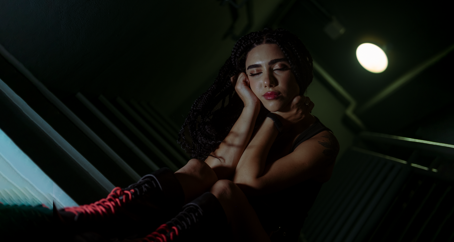 club high fashion shoot Dubai