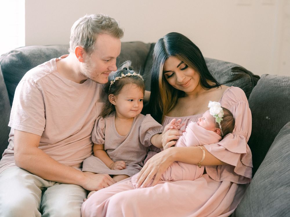 in-home at home newborn lifestyle family in Salt Lake City Utah Michelle Deppe Photography
