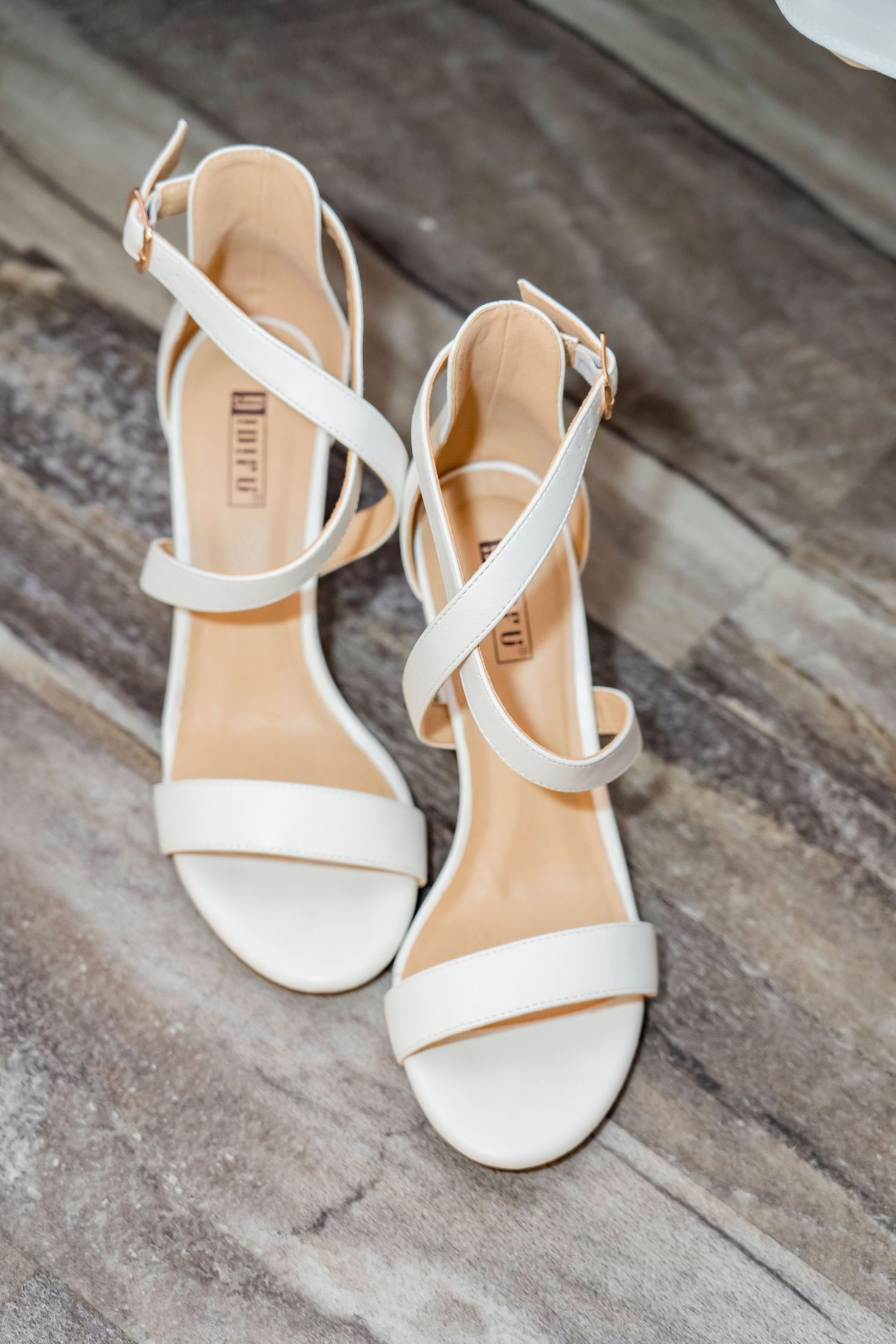 Bridal shoes - Kalamazoo Wedding Venue - Photographer and Videographer Almost Fantasy