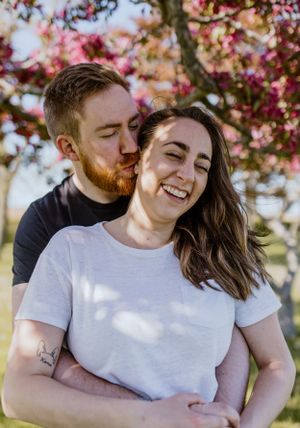 Beach couples session in Grand Pre, Annapolis Valley, Nova Scotia Canada