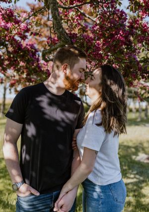 Beach couples session in Grand Pre, Annapolis Valley, Nova Scotia Canada