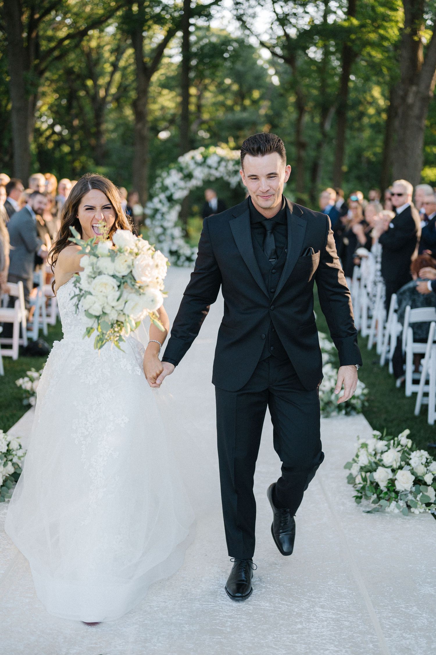 Modern Black Tie Summer Wedding at Monte Bello Estate | Candace Sims Luxury Chicago Fine Art Wedding Photographer