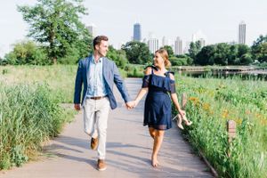 Couples Session at Lincoln Park, Chicago by Lake Geneva Photography