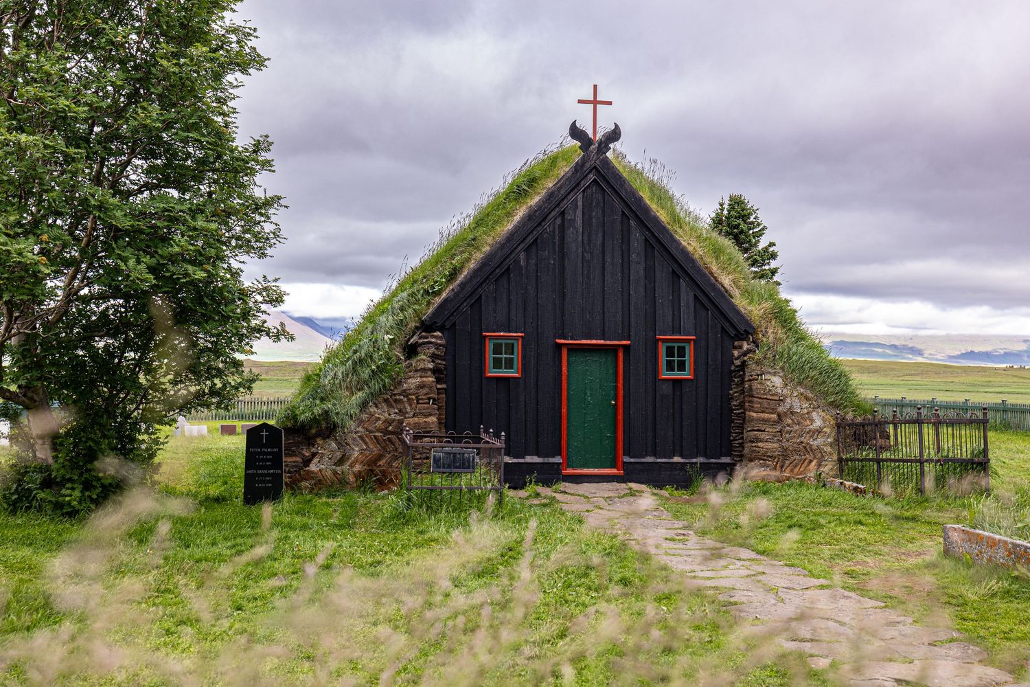 turf house iceland custom prints
