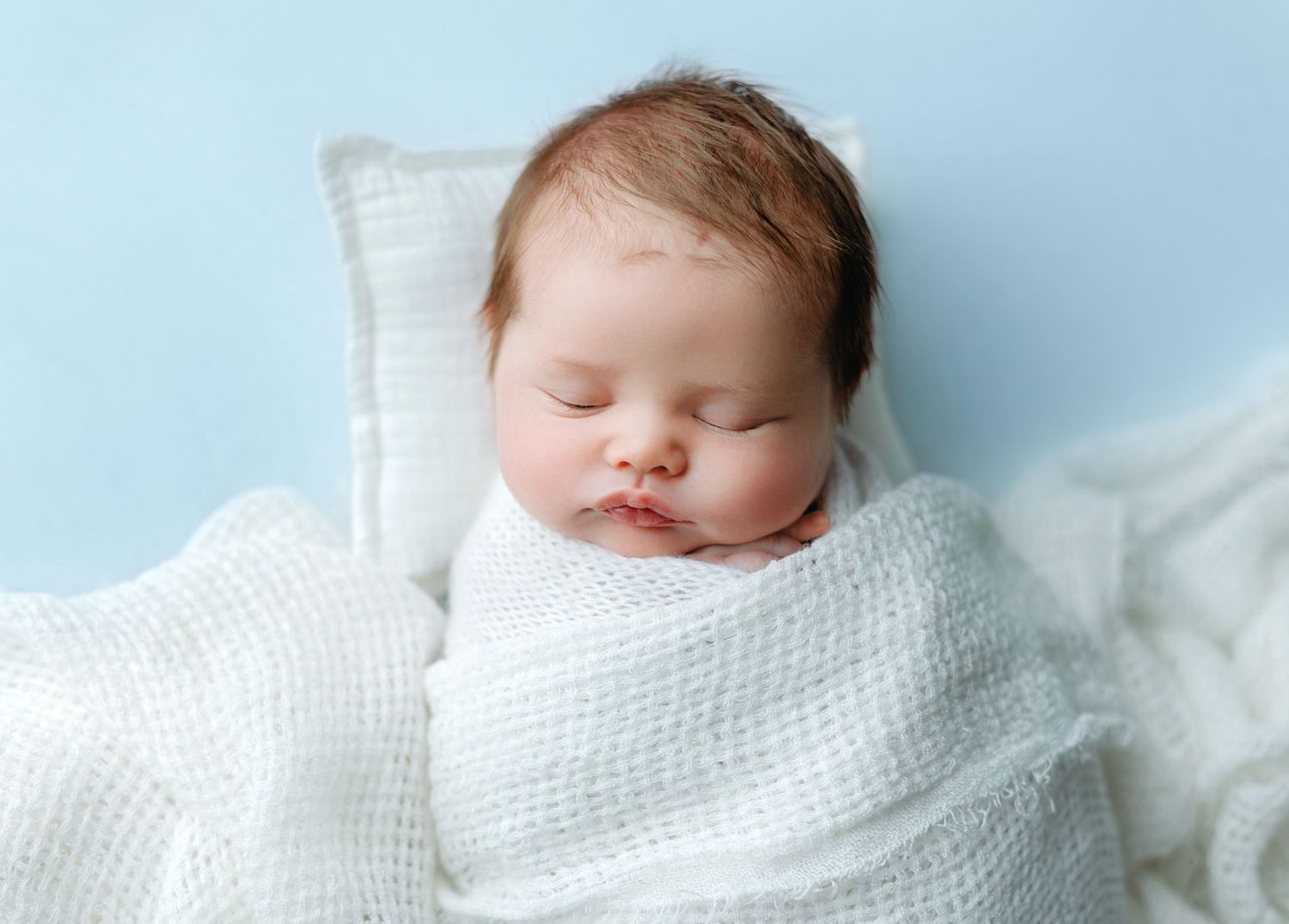 A chubby cheeked newborn boy. Greenville SC newborn photographer, Easley, SC newborn photographer, Upstate SC newborn
