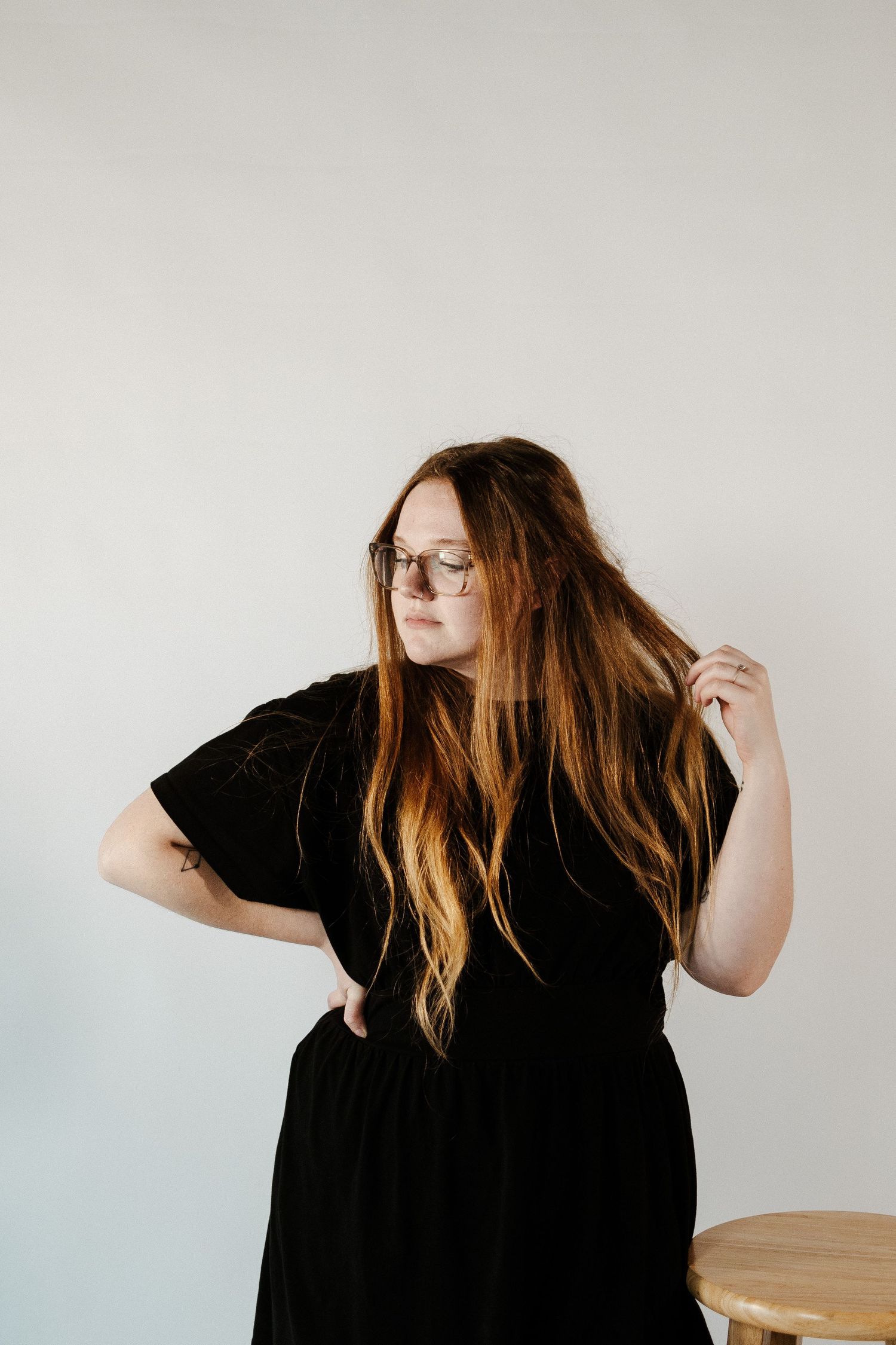 Personal branding photography session in Joplin, Missouri featuring clean composition, natural light, and modern professional imagery.