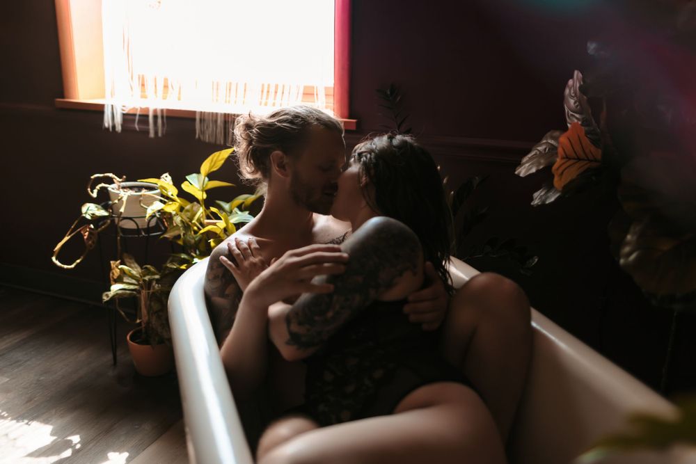 top couples photographer boudoir session Albany New York Clifton park Saratoga troy