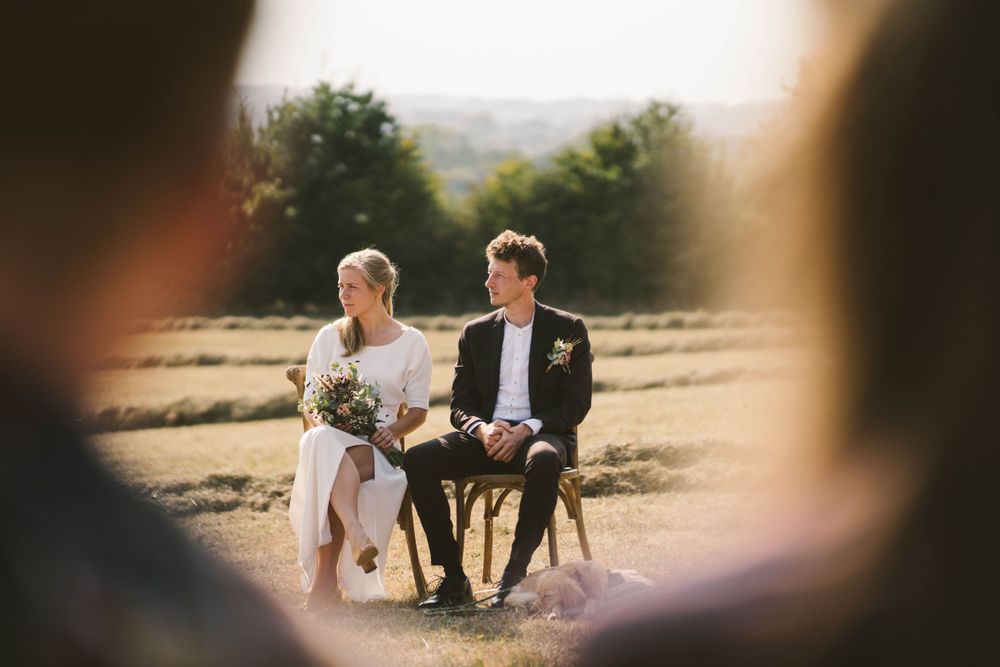 huwelijk ceremonie in openlucht