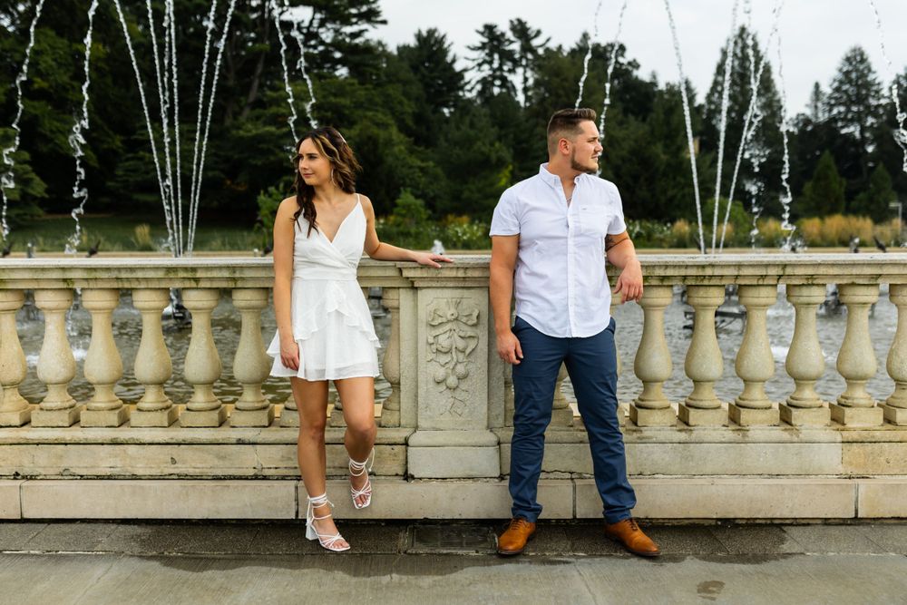 Longwood Gardens engagement